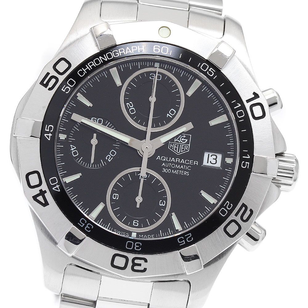 タグホイヤー TAG HEUER CAF2110 アクアレーサー クロノグラフ 自動巻き メンズ _934535