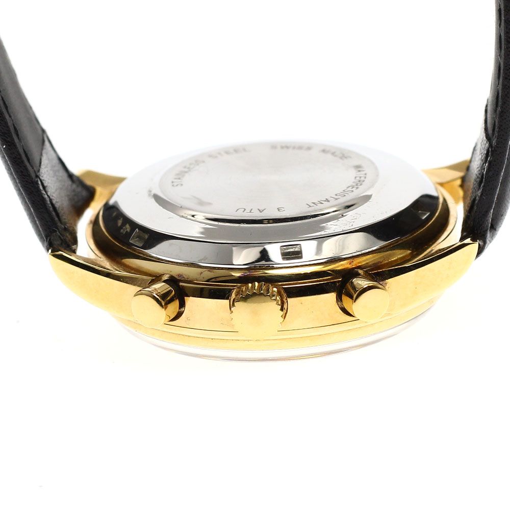  ルイ エラール Louis Erard Ref 77990 ムーンフェイズ クロノグラフ スモールセコンド 自動巻き メンズ 保証書付き_932256 カジュアルジャケット 自動巻き時計 腕時計(アナログ)