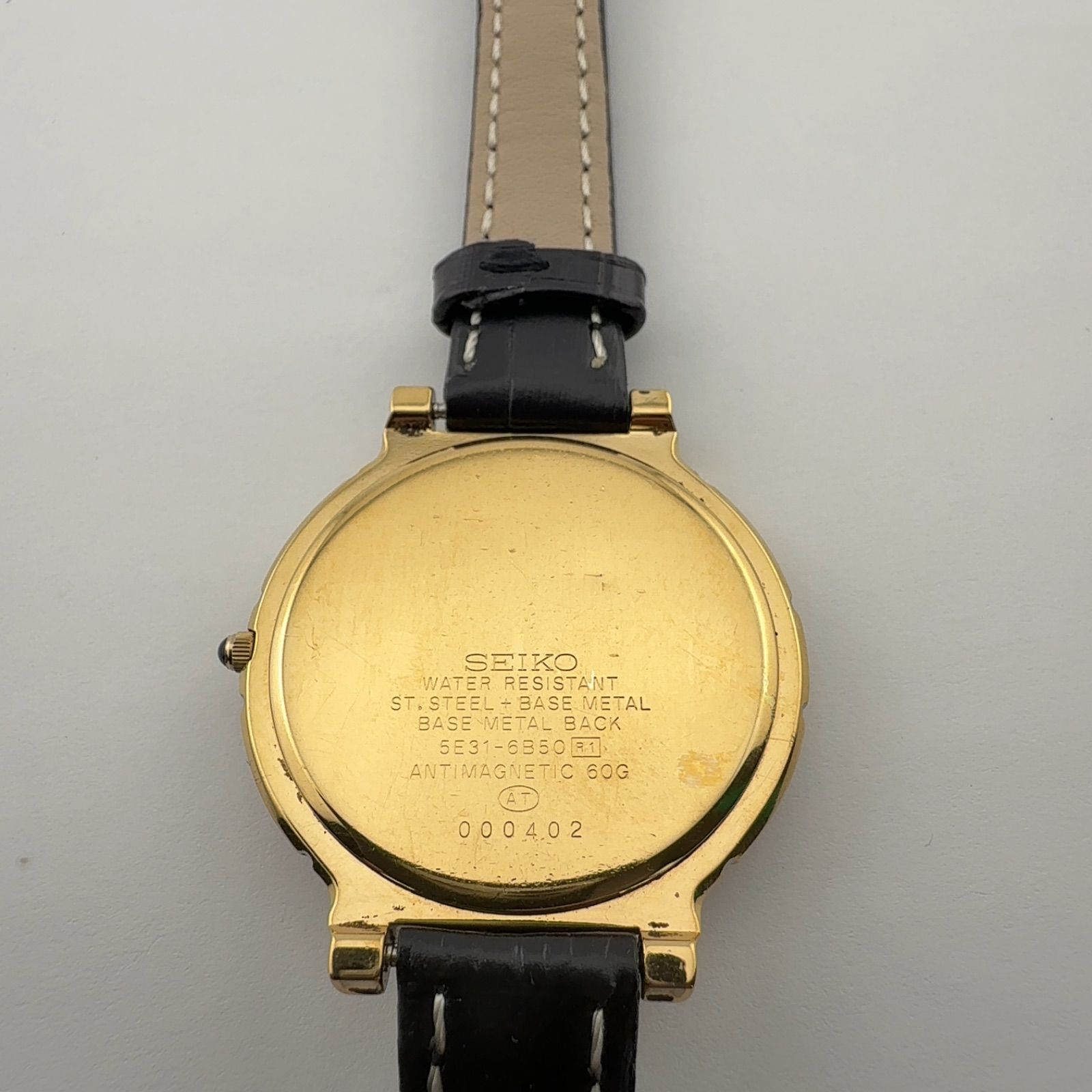 SEIKO 5E31-6B50 セイコー DOLCE ドルチェ クォーツ 腕時計 稼働品 