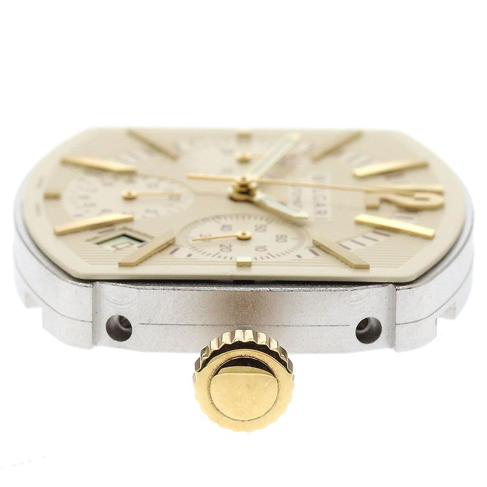  ブルガリ BVLGARI Cal 080 TEEG クロノグラフ ムーブメント 自動巻き メンズ _I 262 人気商品 自動巻き時計 腕時計(アナログ)