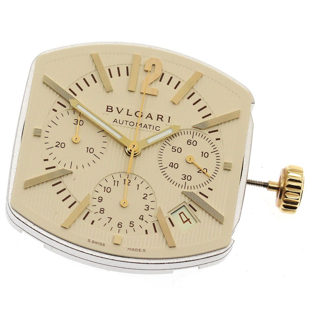 ブルガリ BVLGARI Cal 080 TEEG クロノグラフ ムーブメント 自動巻き メンズ _I 262