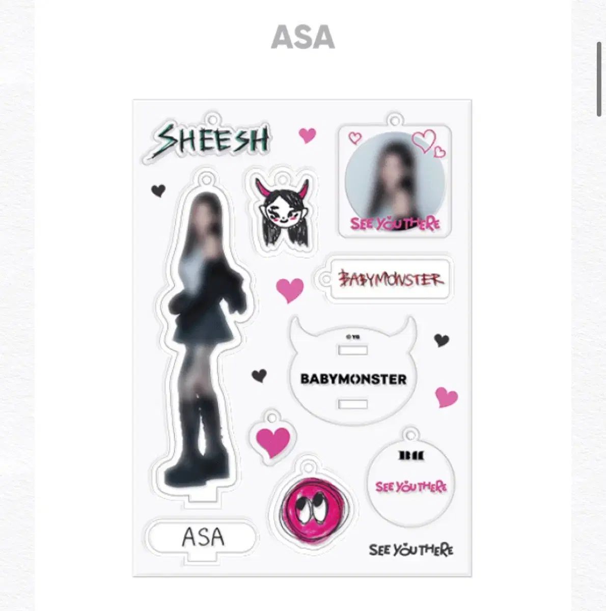 babymonster ASA 複数会場トレカ 会場限定】BABY MONSTER ASA トレカ - メルカリ