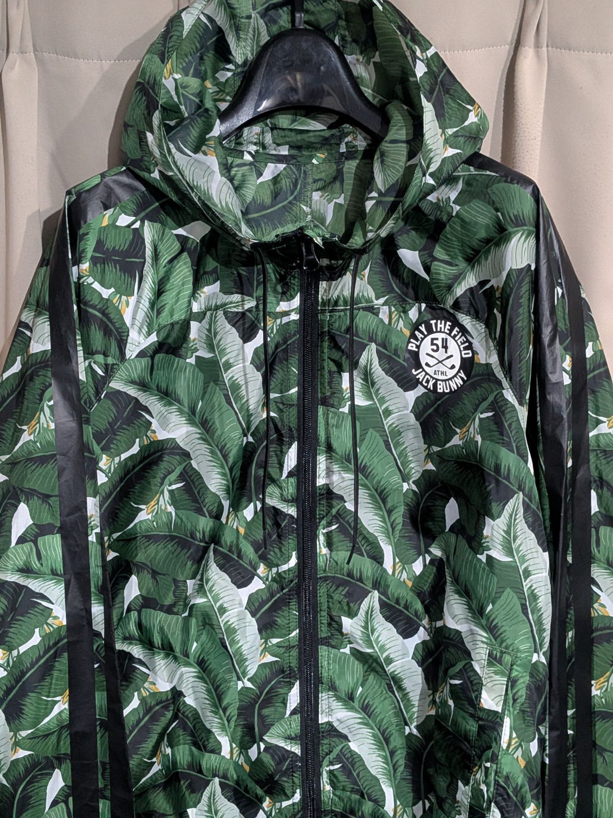 JACK BUNNY ジャックバニー リーフ柄 ボタニカル ジップジャケット 2