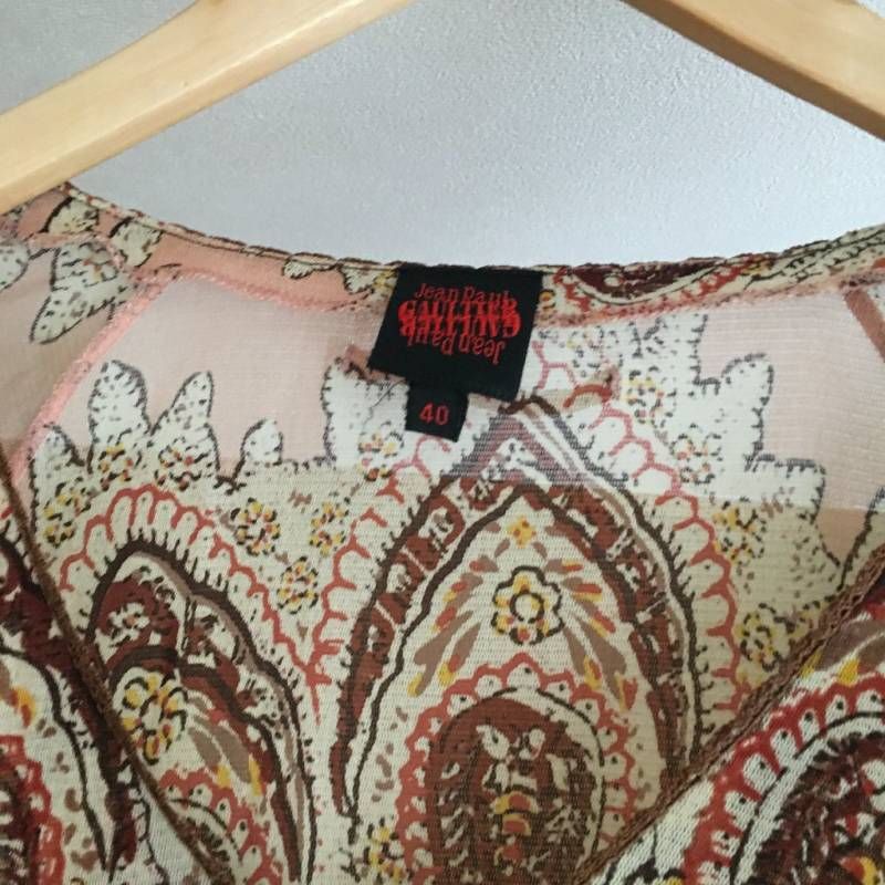 美品 JEAN PAUL GAULTIERジャンポール・ゴルチエ パワーネット