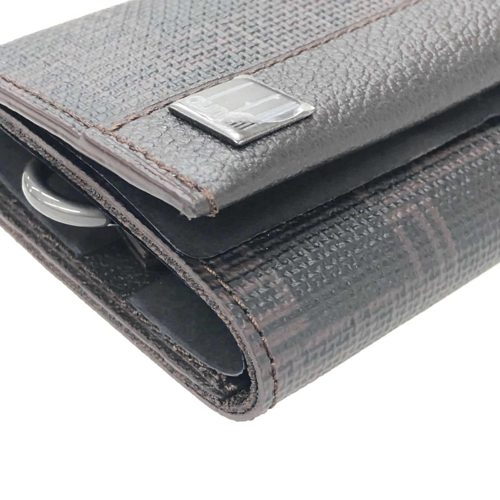 未使用級 dunhill ダンヒル 6連キーケース メンズ【鑑定済み】 - メルカリ