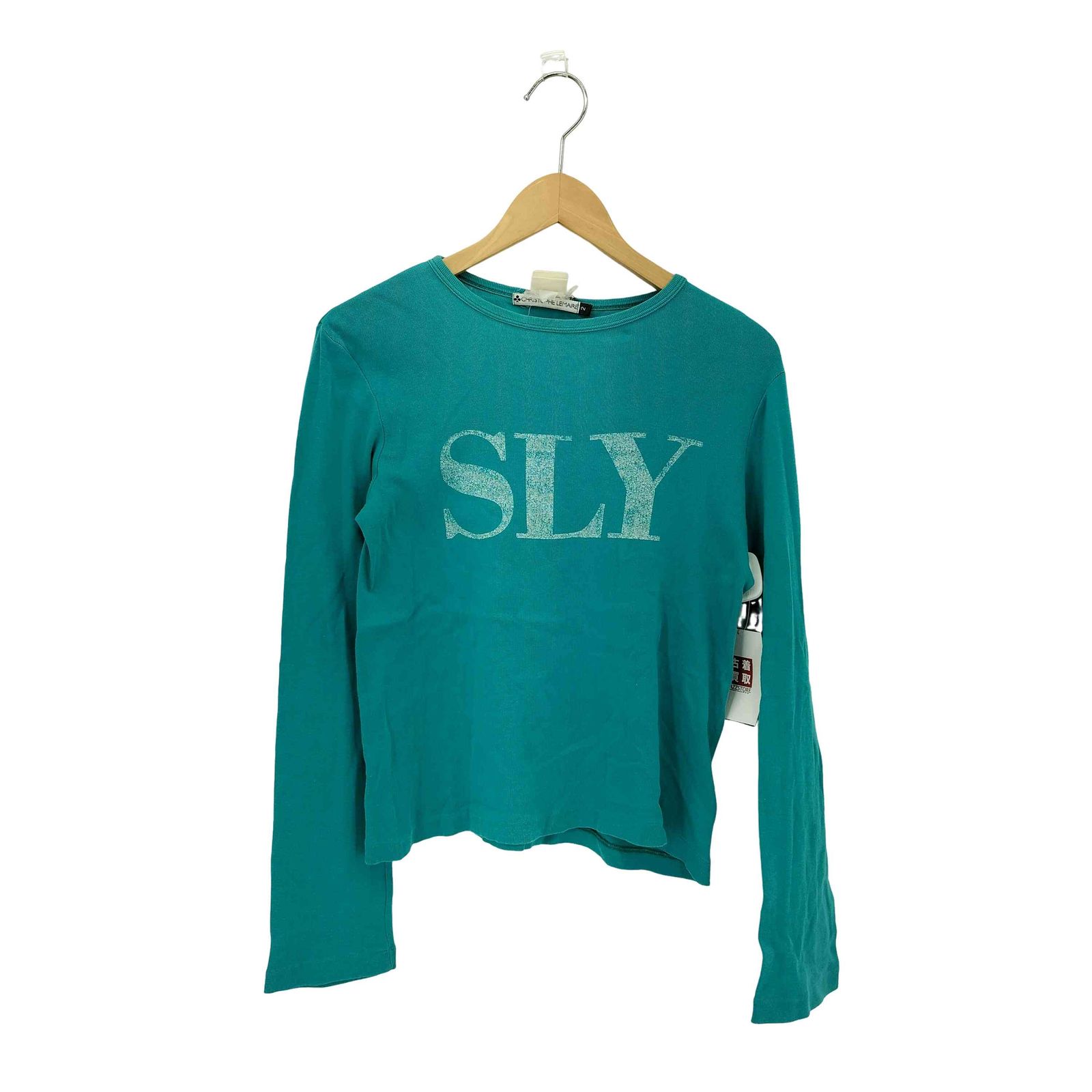 クリストフルメール CHRISTOPHE LEMAIRE 90s SLYロゴ タイト クルー