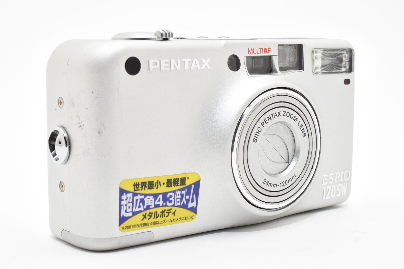 ☆良品☆ペンタックス Pentax ESPIO 120 SW コンパクトカメラ シルバー