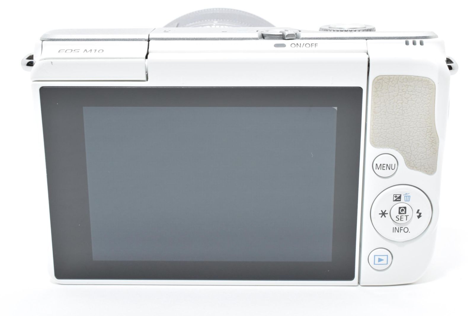 ☆美品☆キヤノン Canon EOS M10 レンズキット ホワイト EF-M 15-45mm