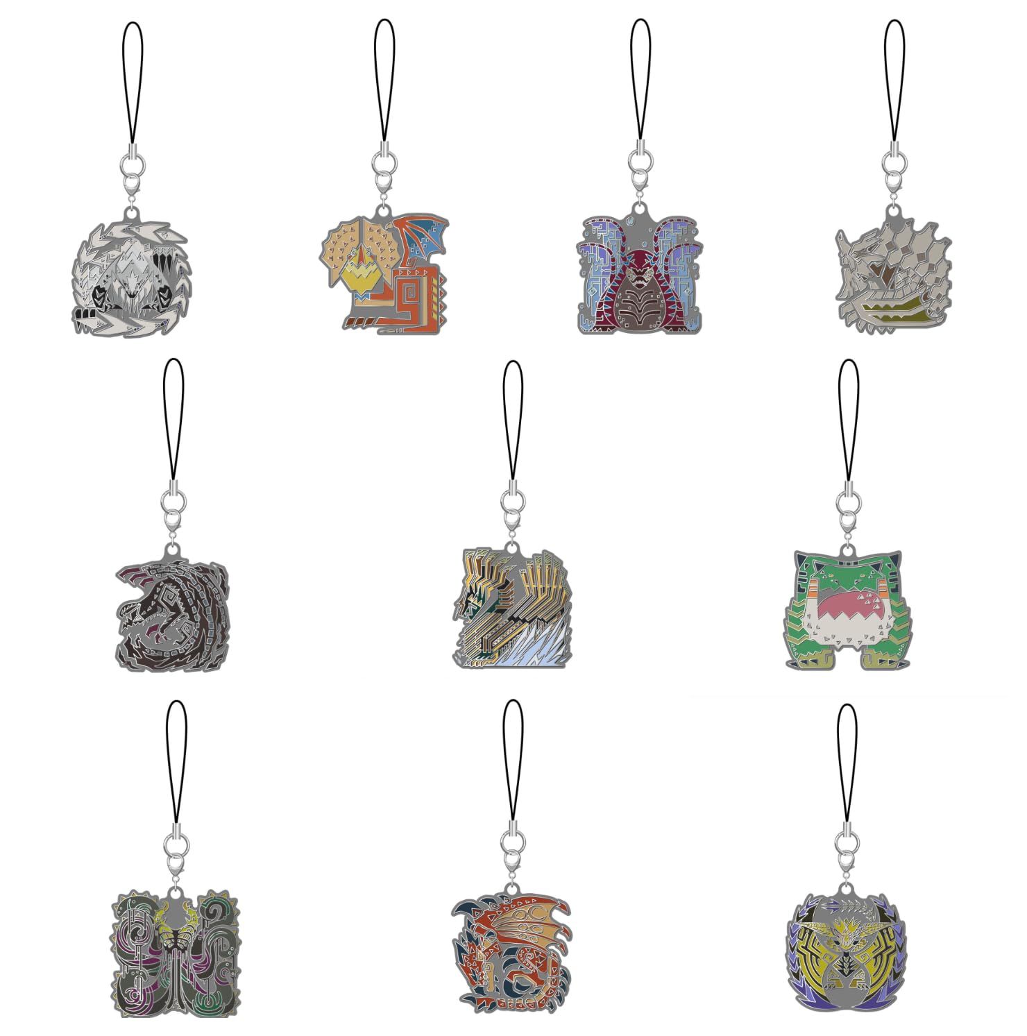 新品 カプコン モンスターハンターワイルズ モンスターアイコン メタル