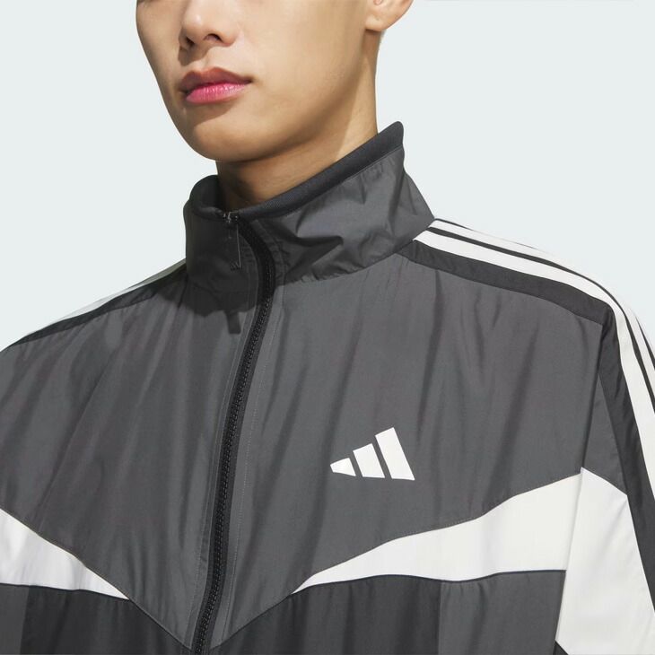 アディダス ウィンドブレーカー メンズ 上下 adidas ESS CB ウーブン