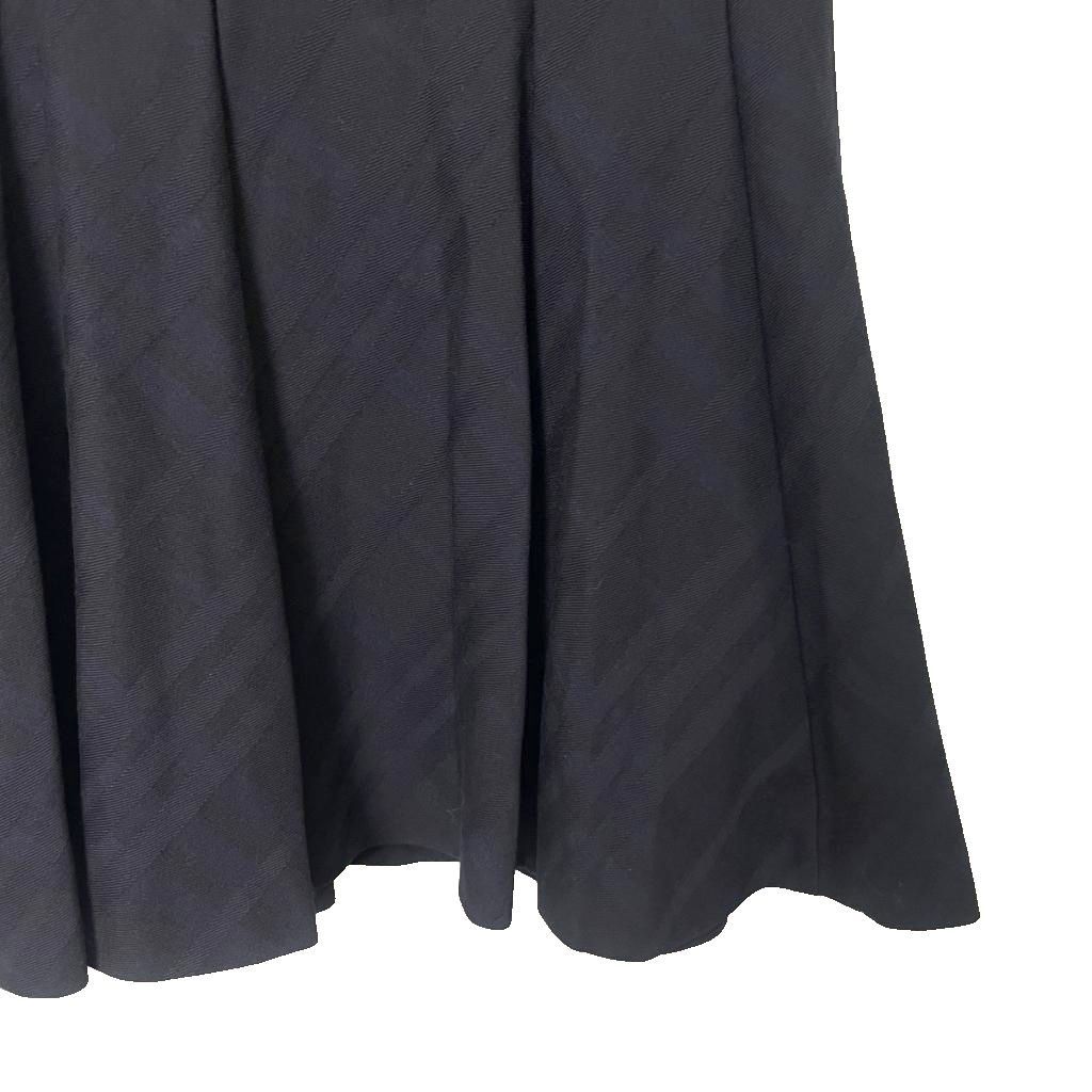 バーバリー ロンドン BURBERRY LONDON タック フレアスカート