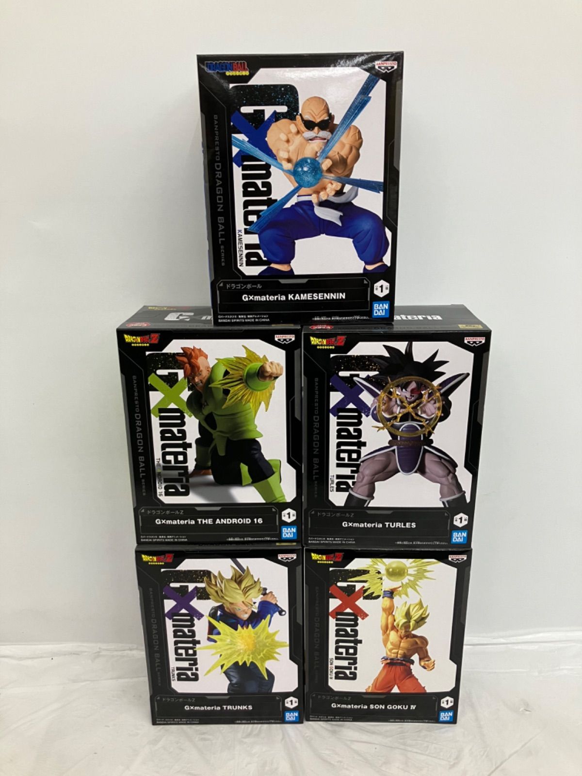 未開封 DRAGON BALL ドラゴンボール G materia フィギュア 5種 LF1580