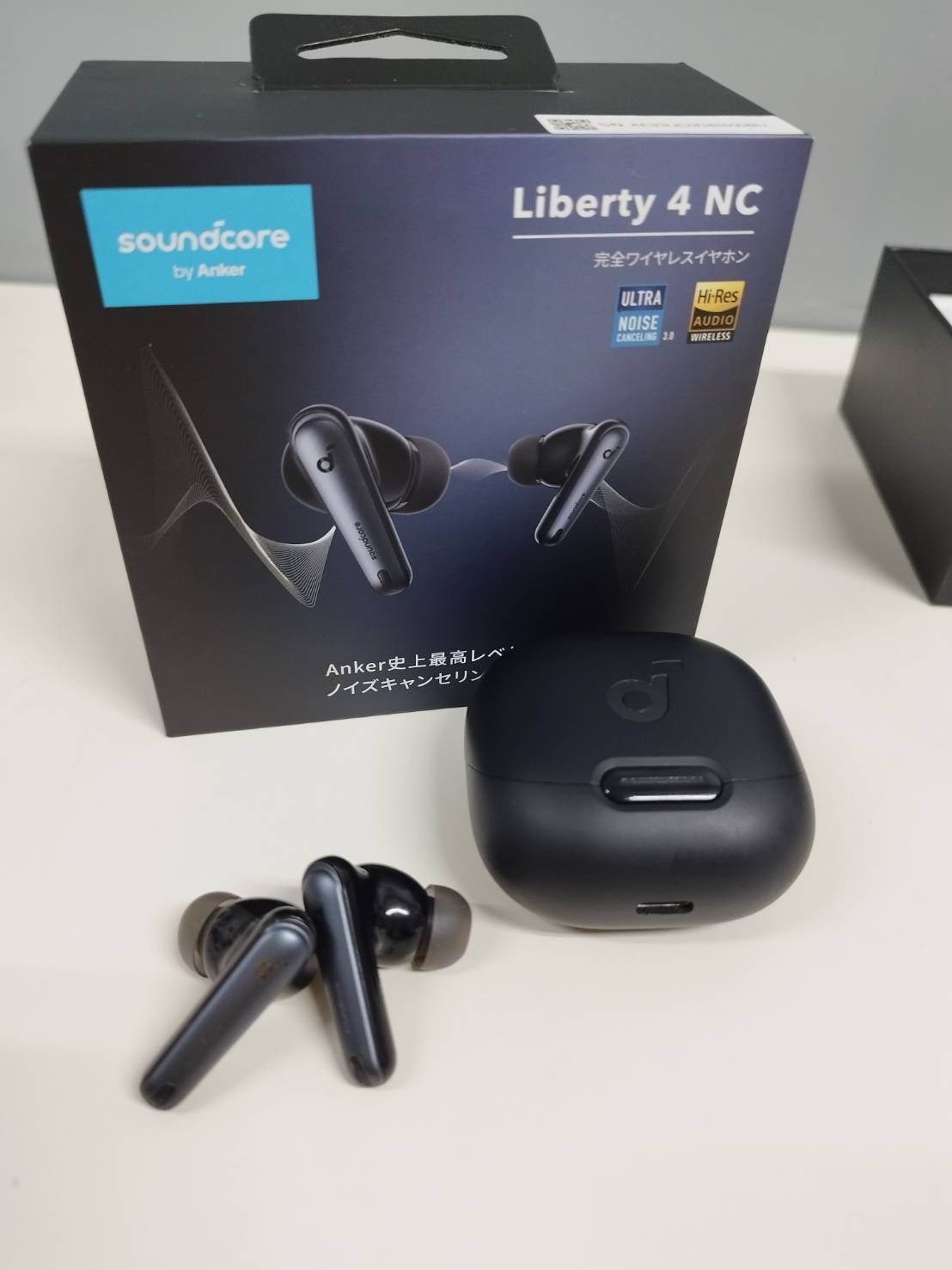 Soundcore Liberty 4 NC/A3947/ワイヤレスイヤホン/ブラック - メルカリ