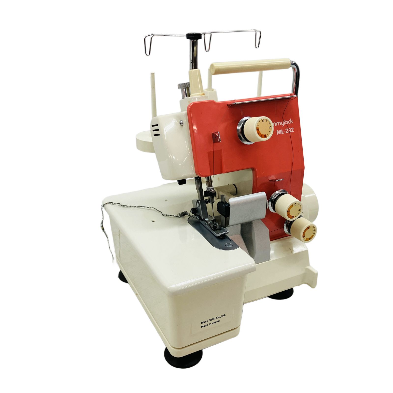 美馬精機 Mammylock ML-232 ロックミシン 家電 手芸 マミーロック 中古