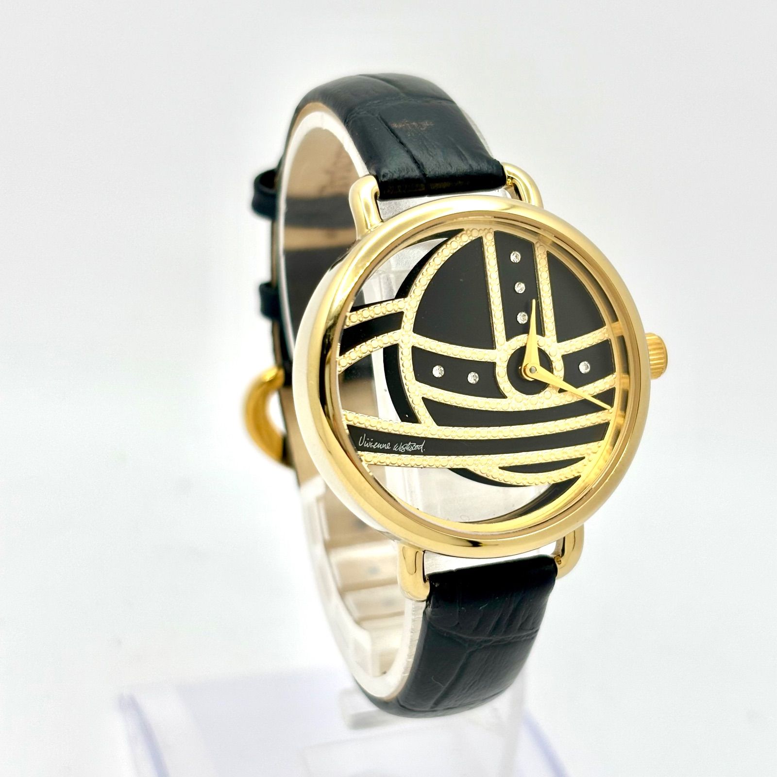極美品 Vivienne Westwood オーブ 腕時計 電池新品 ゴールド 新品電池】Vivienne Westwood ヴィヴィアンウエストウッド オーブ