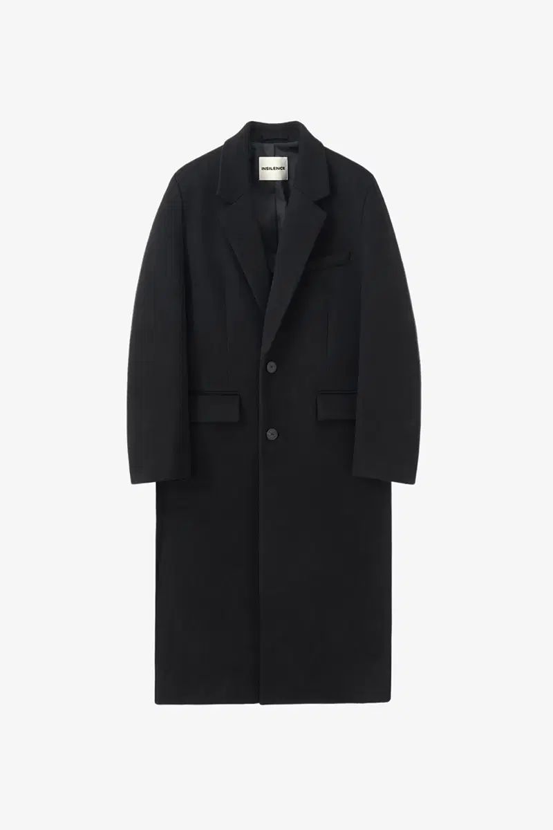 INSILENCE インサイレンス カシミア チェスター ロングコート ブラック