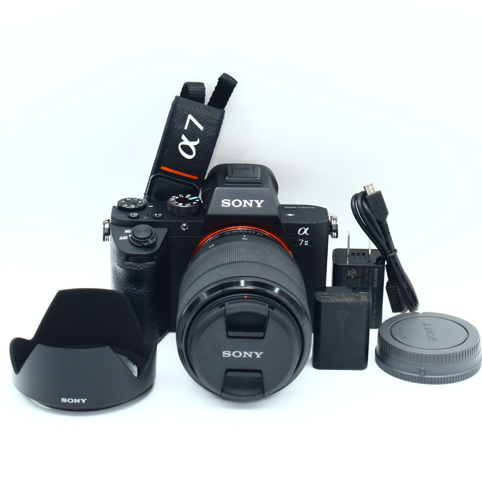 SONY ソニー フルサイズ ミラーレス一眼カメラ α7II ズームレンズ