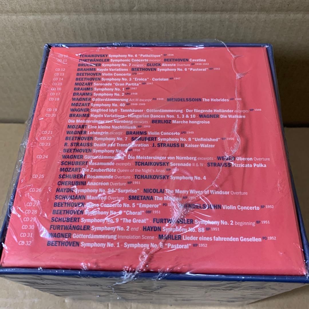 新品　フルトヴェングラー 完全録音 55CD Complete Wilhelm 新品未開封 フルトヴェングラー 完全録音 55CD Complete Wilhelm