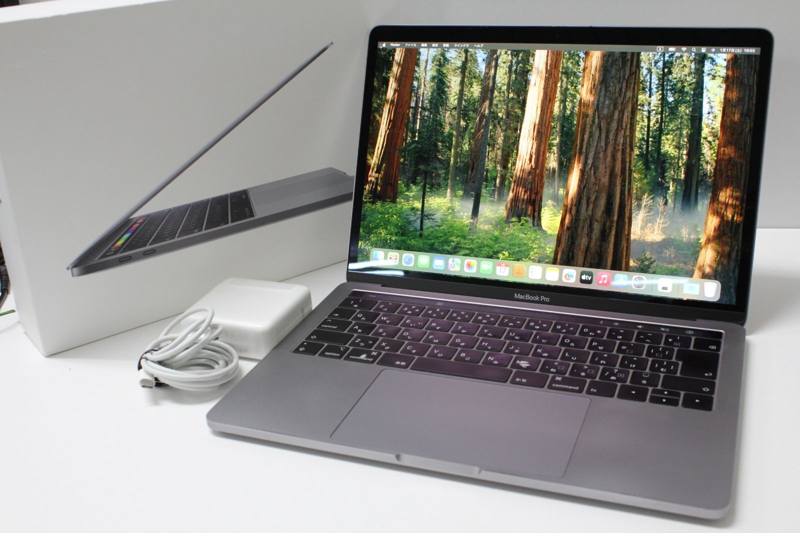 MacBook Pro（13インチ,2018,Thundeabolt 3ポート x 4）512GB/8GB