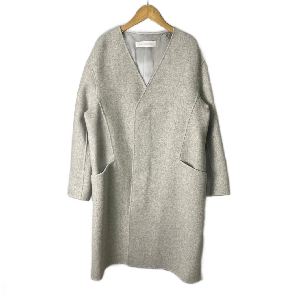 ギャルリーヴィー GALERIE VIE トゥモローランド ノーカラーコート