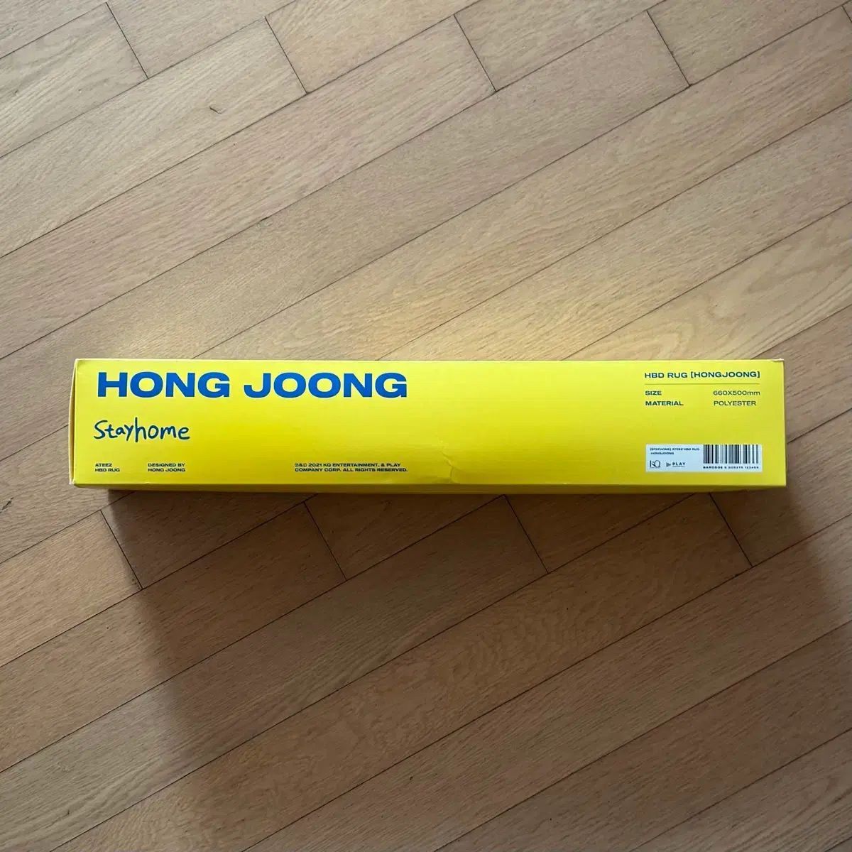 ATEEZ エイティーズ アチズ ホンジュン HONGJOONG センイルグッズ ラグ トレカ〇