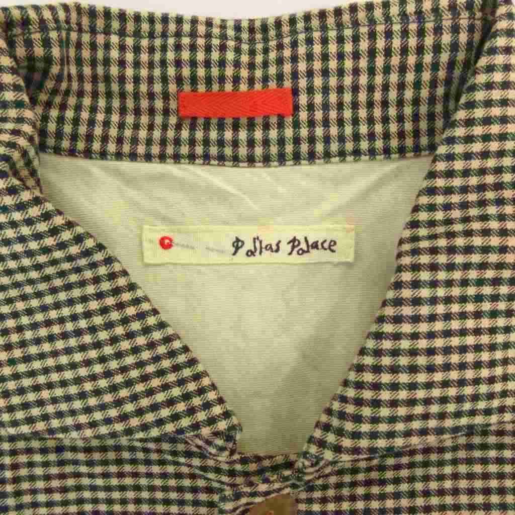 PAL'LAS PALACE チェック柄 コーデュロイシャツ パラスパレス