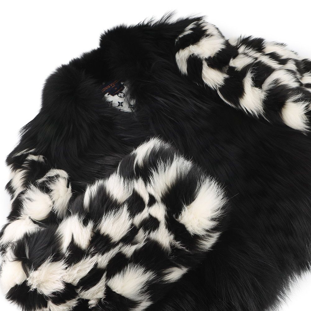 ルイヴィトン ファージャケット ダミエ フォックス インターシャ