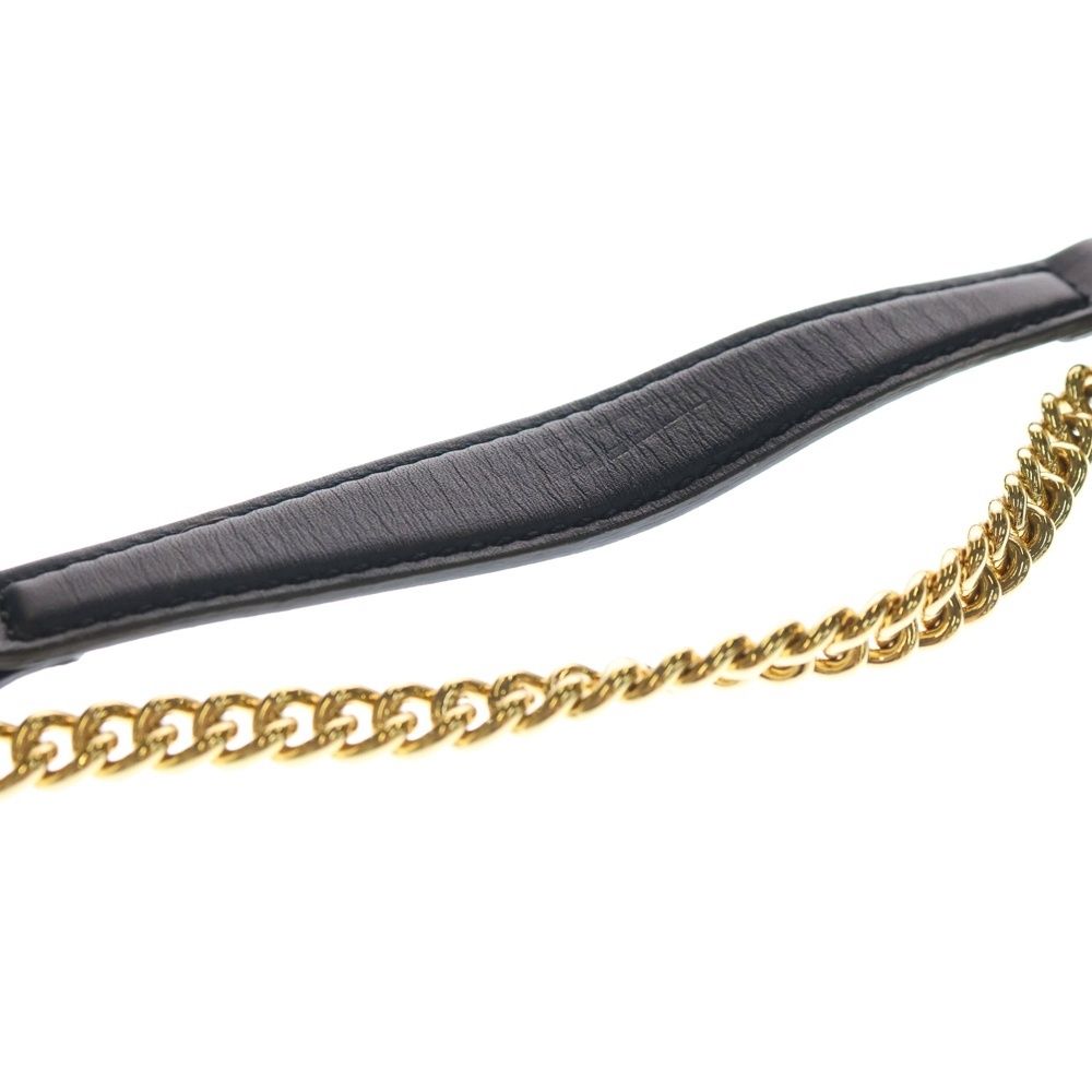 【GUCCI】ショルダーバッグ　GGスプリーム ゴールド金具　ネイビー　自立 GUCCI (グッチ) GGスプリーム ショルダーバッグ チェーンバッグ ミニ