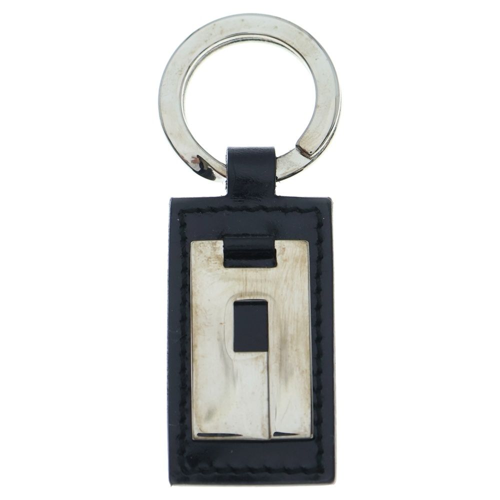 GUCCI (グッチ) キーリング キーホルダー バッグチャーム ブラック