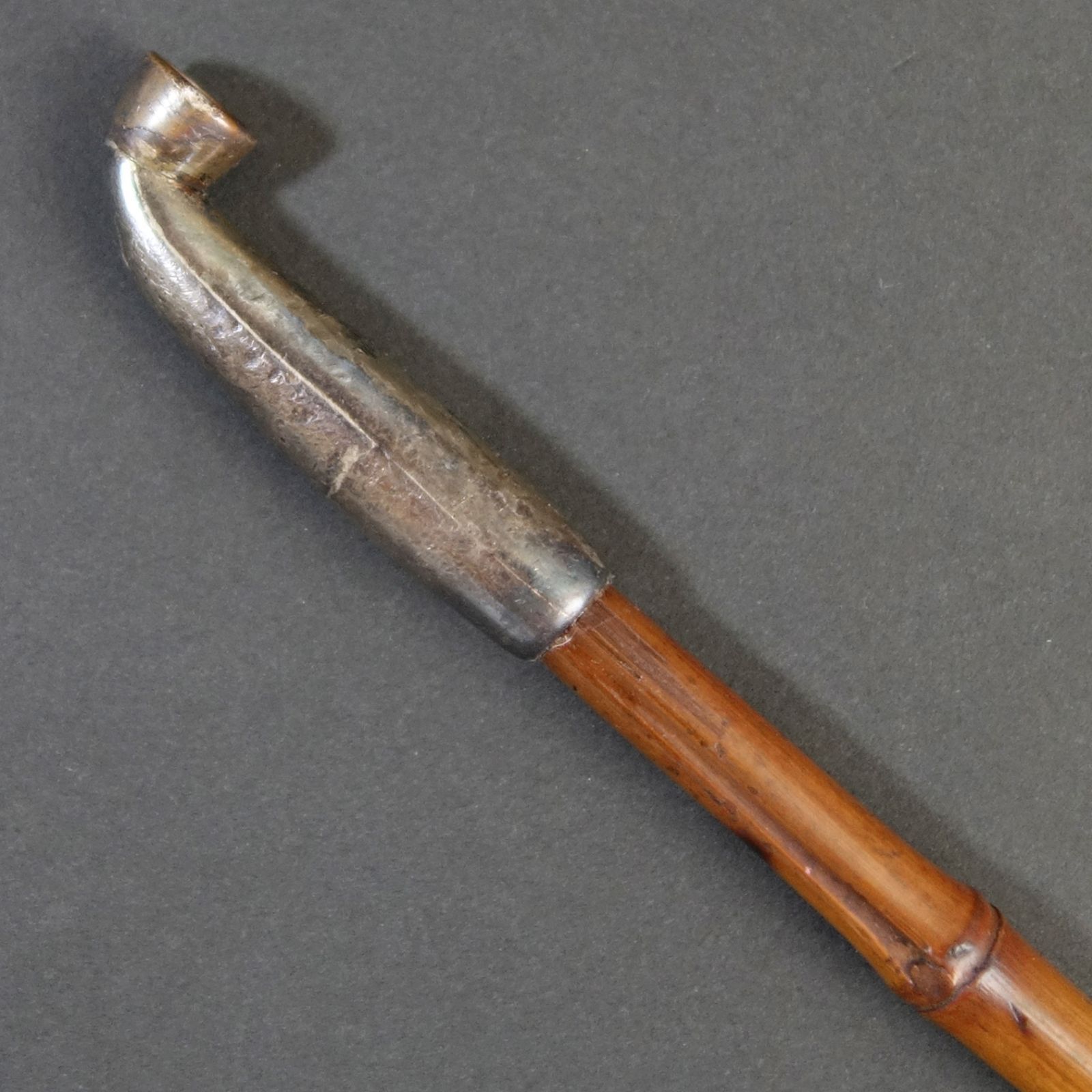 煙管 煙管筒 煙草入 【 煙管 純銀製 ／ 煙管筒 漆塗製 ／ 煙草入 革製