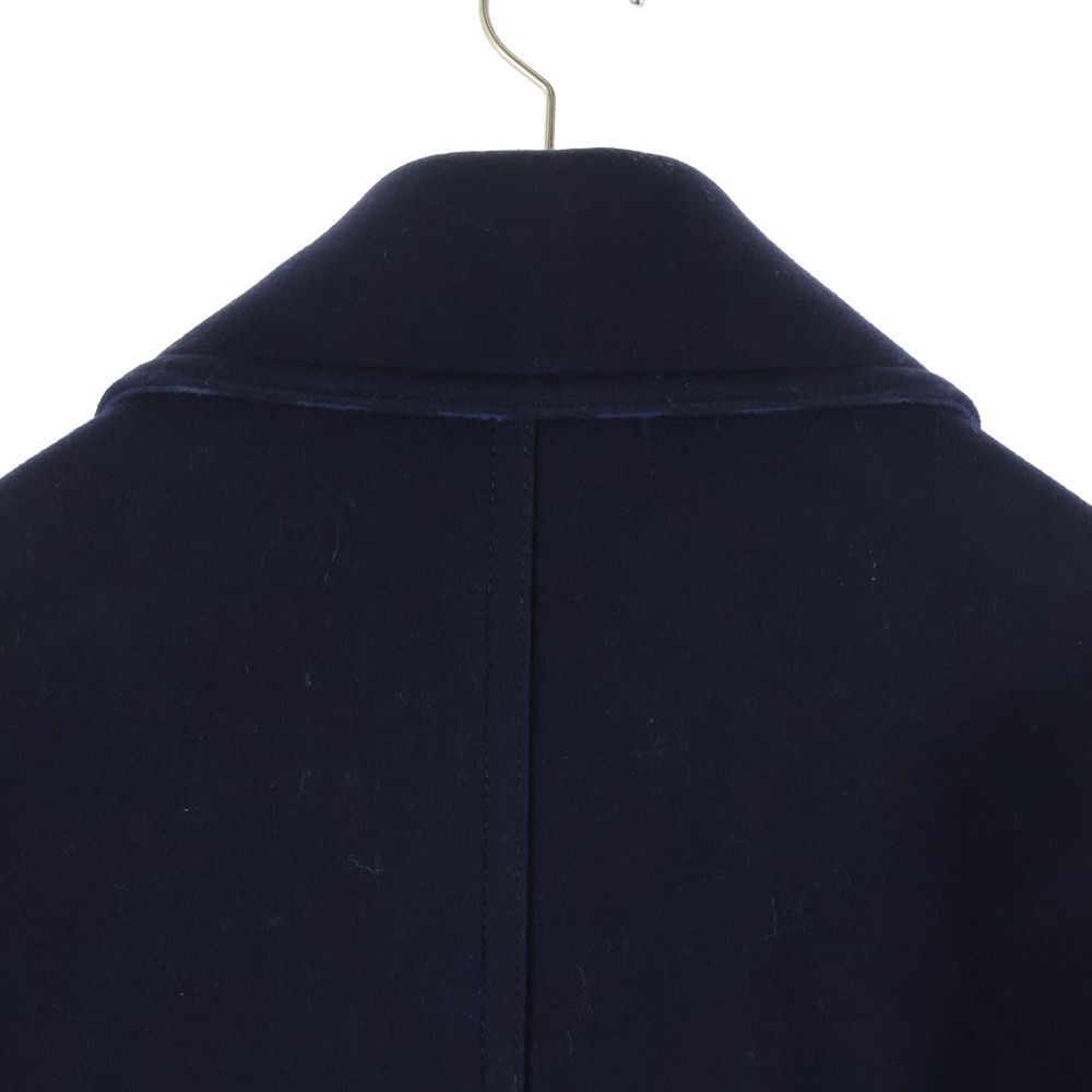 BURBERRY (バーバリー) メルトンウール ダブルブレスト ピーコート