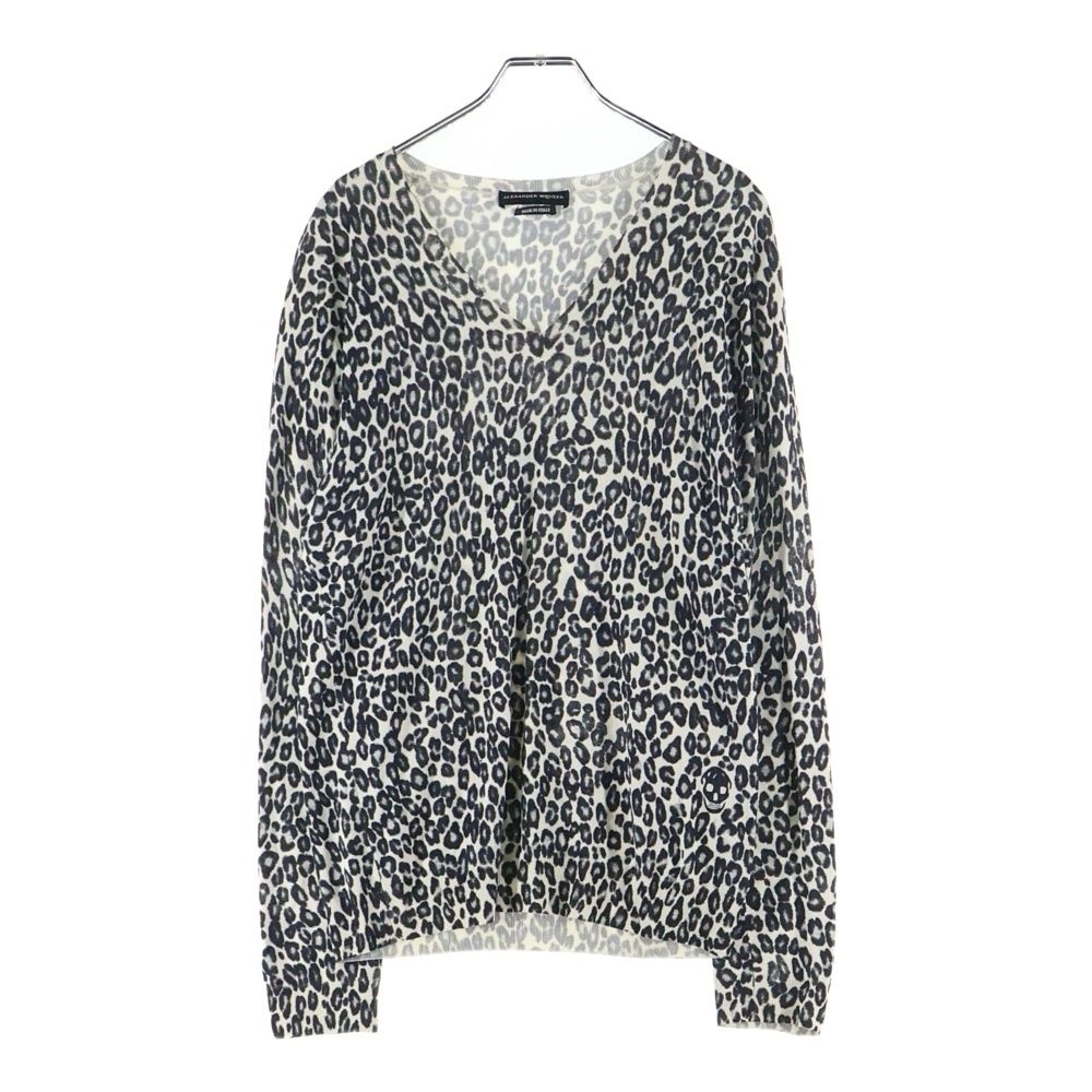 Alexander McQueen (アレキサンダーマックイーン) LEOPARD KNIT