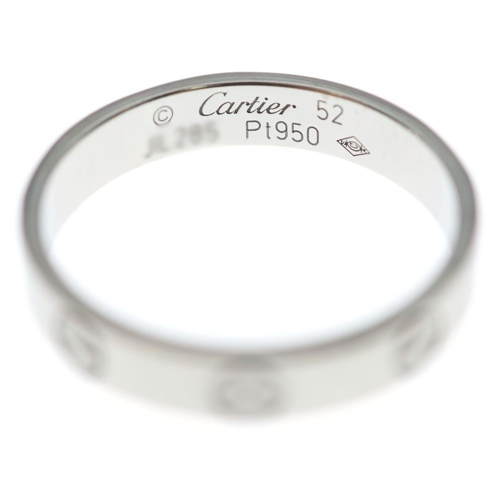 Cartier (カルティエ) ミニ ラブリング プラチナ Pt950 指輪 リング