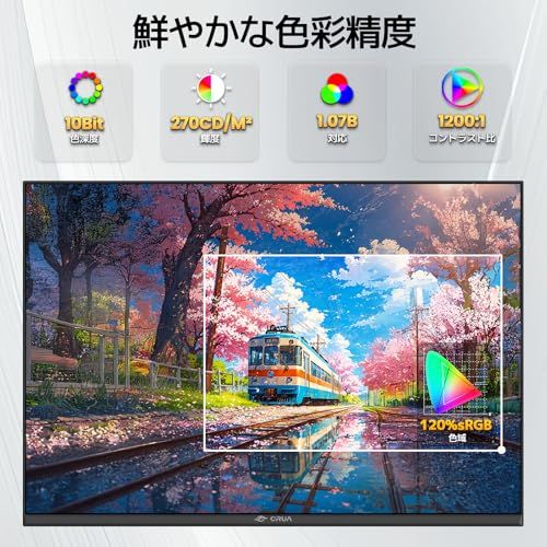 CRUA 4K モニター 28インチ PCモニター UHD 4K+ (3840×2560) 60Hz