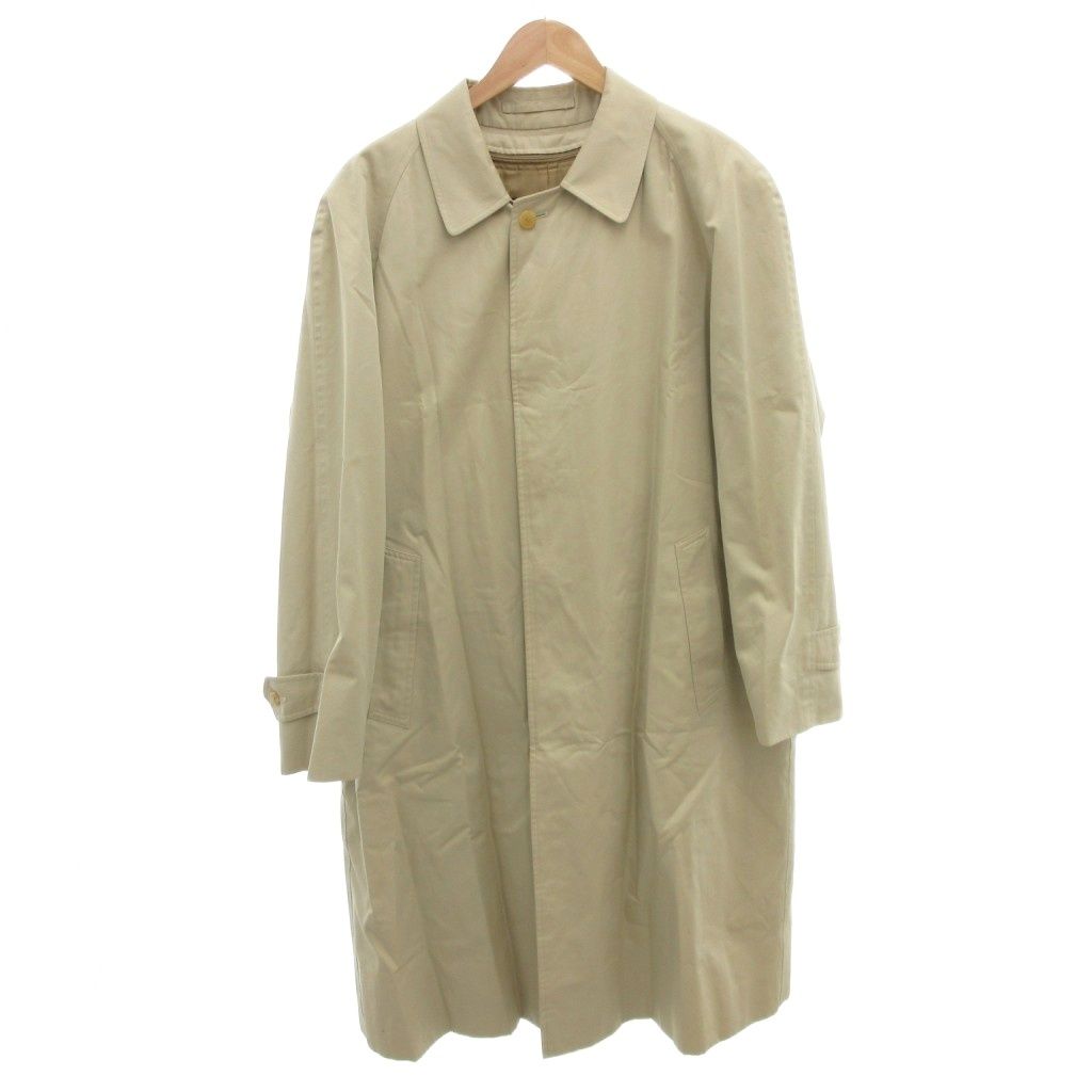 バーバリーロンドン ベージュ ステンカラーコート 裏地ノバチェック バーバリー ロンドン BURBERRY LONDON ステンカラーコート 裏地ノバ