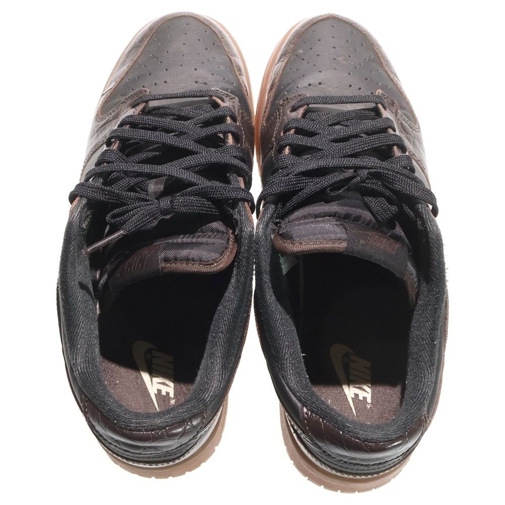 NIKE (ナイキ) DUNK LOW SE BLACK/VELVET BROWN ダンク ローカット