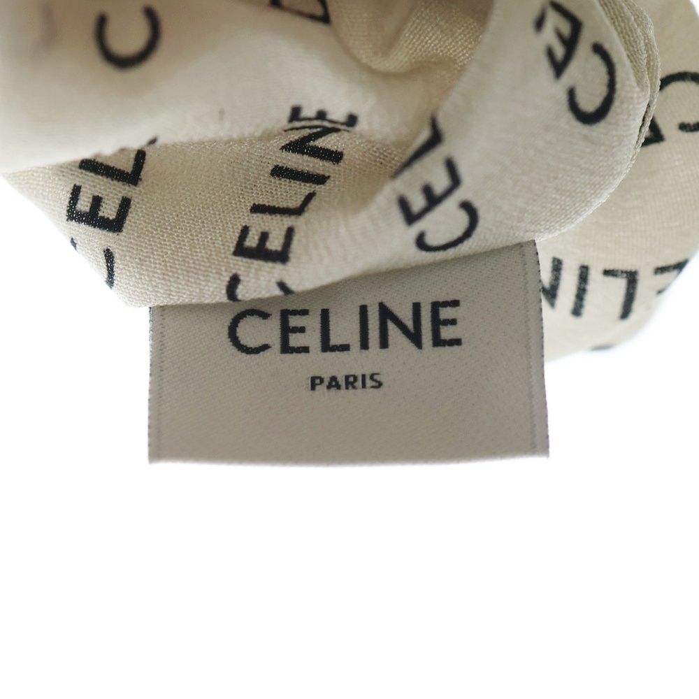 CELINE (セリーヌ) レイユール シュシュ ヘアゴム ベージュ - メルカリ