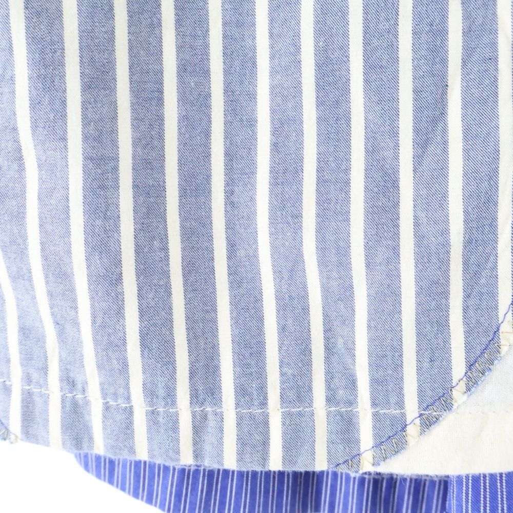 16ss JUNYA WATANABE パッチワーク コットンシャンブレーシャツ 16ss JUNYA WATANABE パッチワーク コットンシャンブレーシャツ 16SS