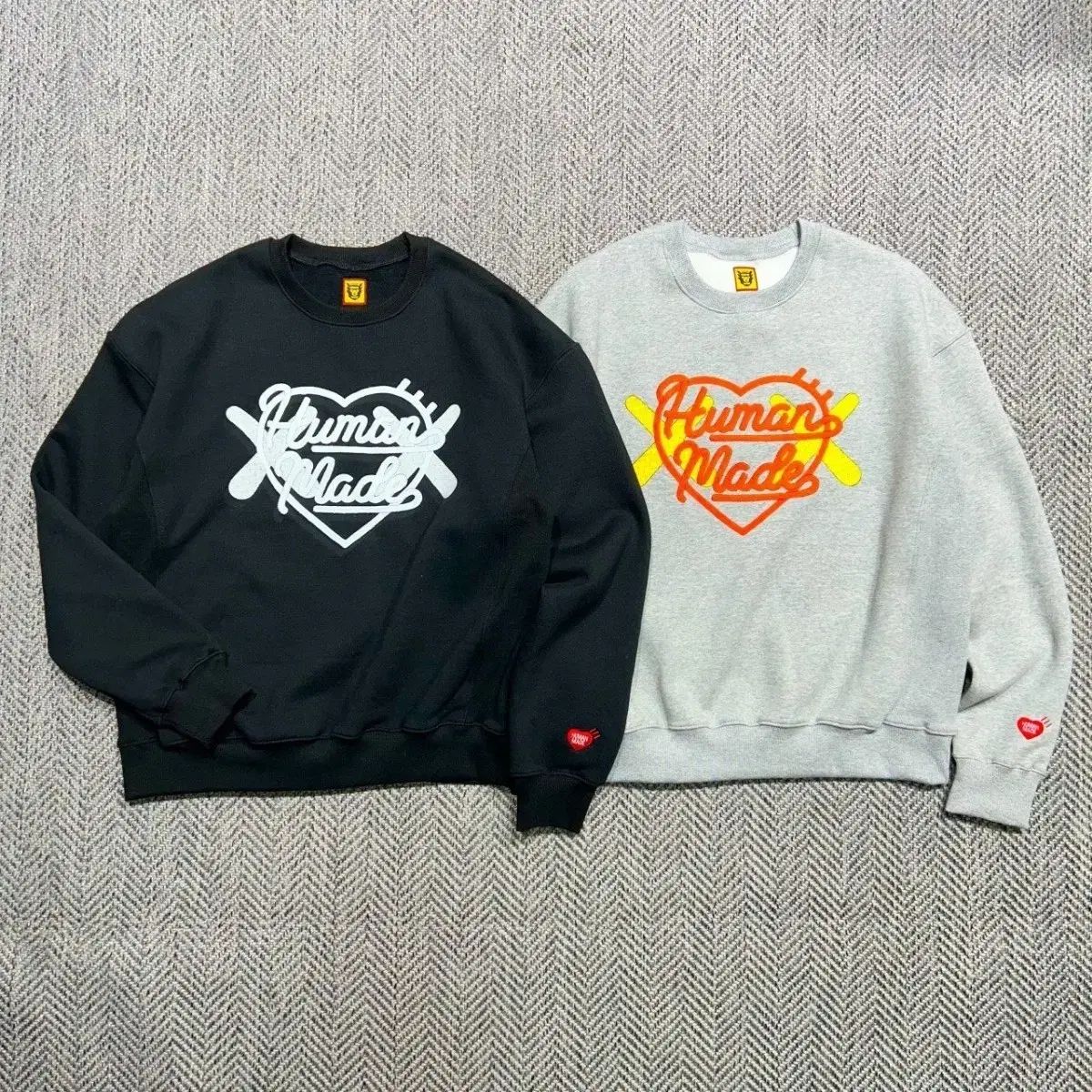 HUMAN MADE(ヒューマンメイド) エクスロゴ 起毛 スウェット - メルカリ