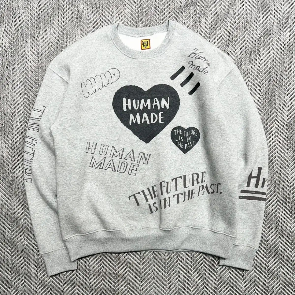 HUMAN MADE(ヒューマンメイド) グラフィティ 起毛 スウェット HUMAN 