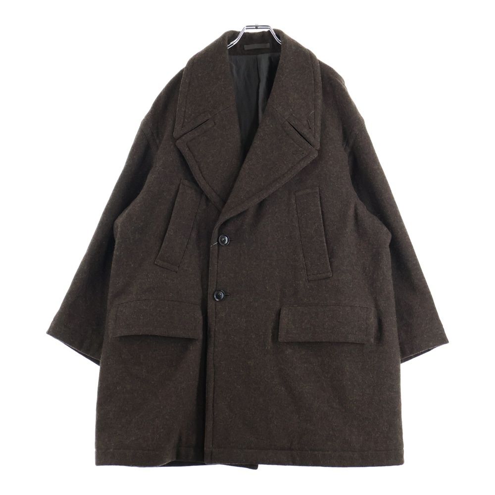 YOKE (ヨーク) 22AW OVERSIZED DOUBLE BREASTE HALF COAT 