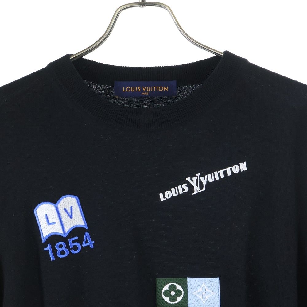 LOUIS VUITTON (ルイヴィトン) 19AW パッチデザインハイゲージクルー