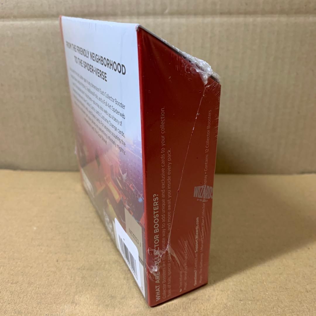 新品未開封 MTG スパイダーマン コレクターブースター 英語版BOX
