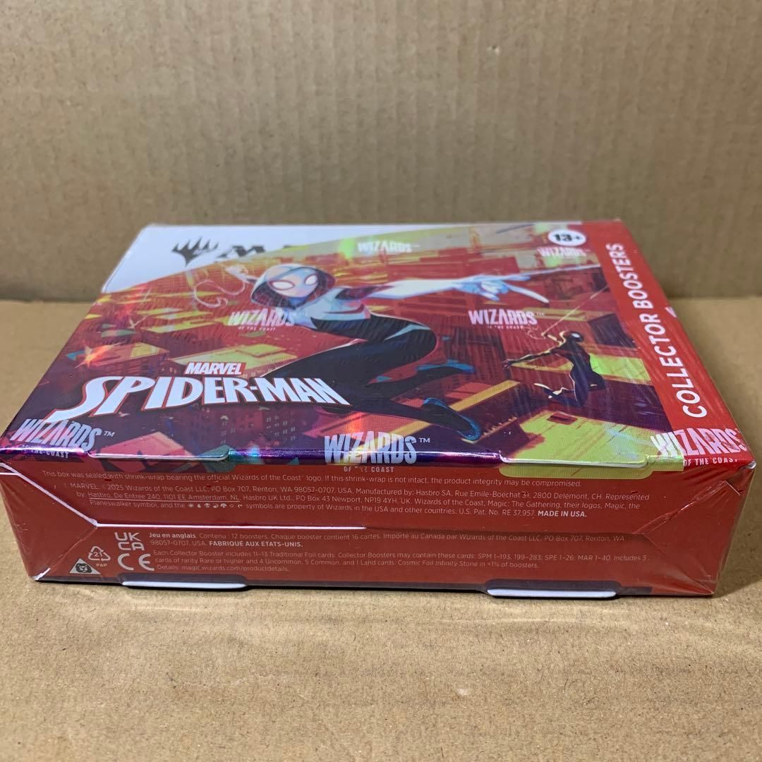【新品未開封】MTG スパイダーマン　コレクターブースター　日本語版　BOX 新品未開封 MTG スパイダーマン コレクターブースター 英語版BOX
