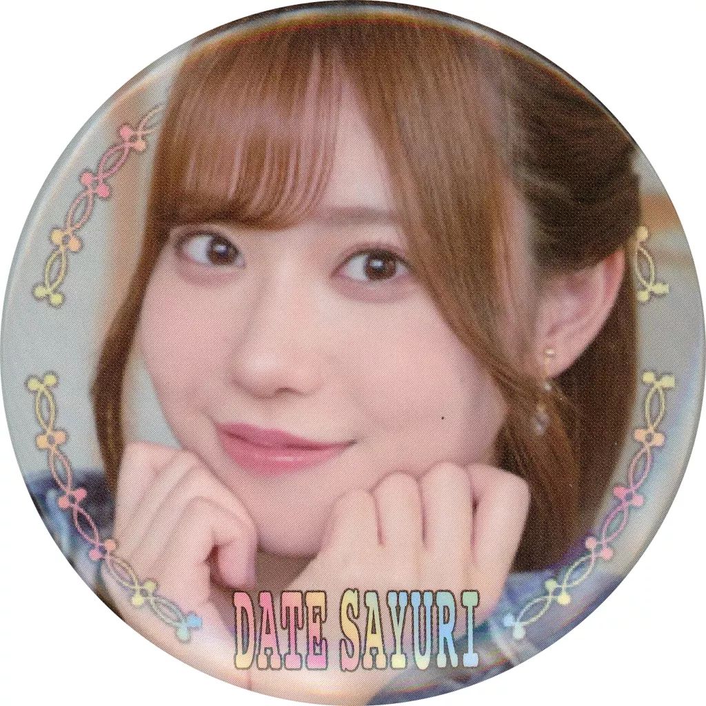 【最終値下げ】缶バッジ 伊達さゆり BIRTHDAY PARTY 21th 中古】バッジ・ピンズ 伊達さゆり(衣装：青/両手：顎先) ランダム缶