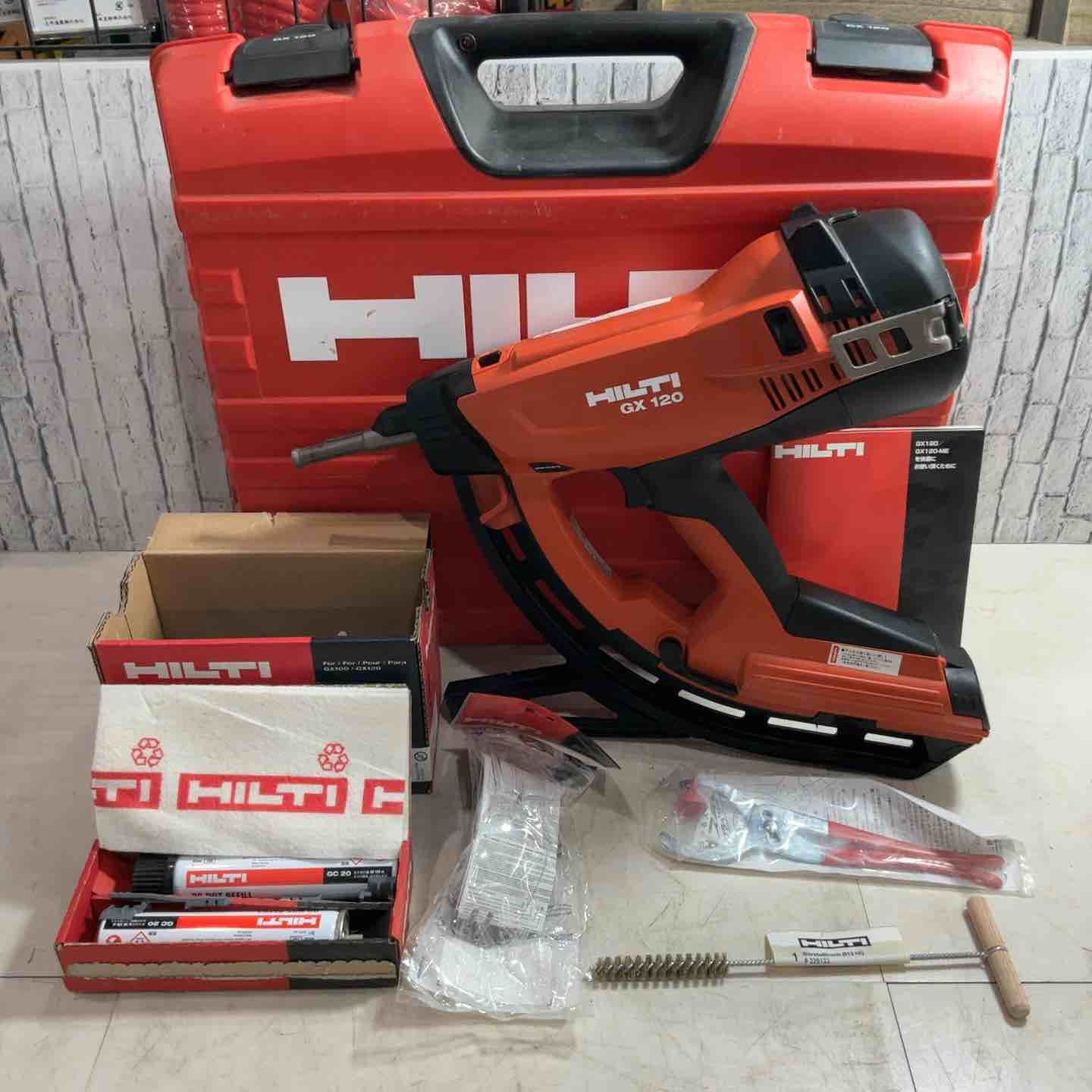◇ヒルティ(HILTI) ガス式鋲打機 GX120【川口店】 - メルカリ