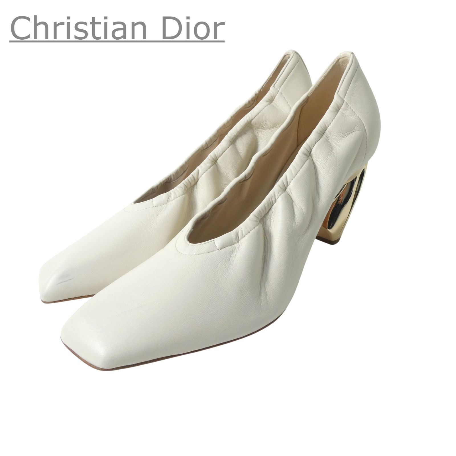 Christian Dior クリスチャンディオール サイズ38D 約25cm パンプス