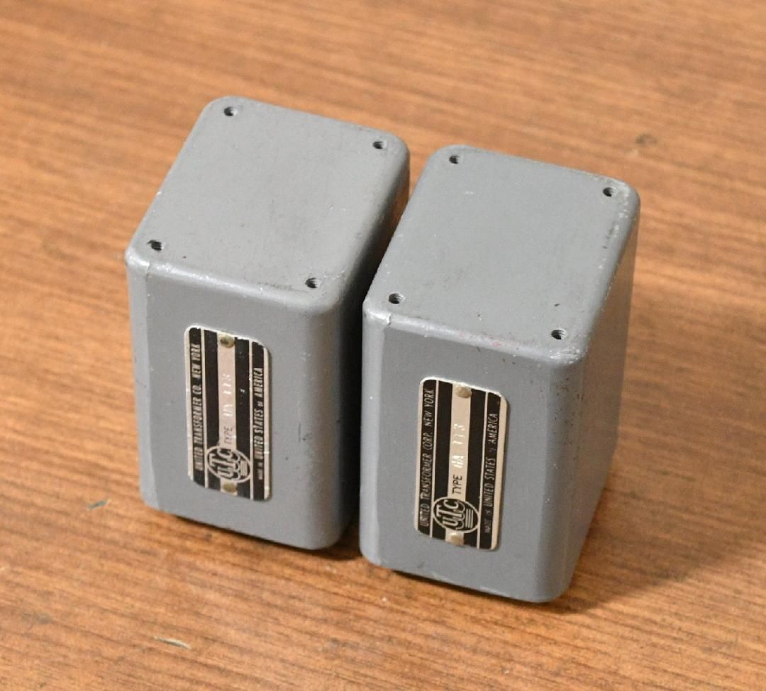 超レア物☆初期UTC HA-113 ハイパーパマロイコア 入力・出力トランス