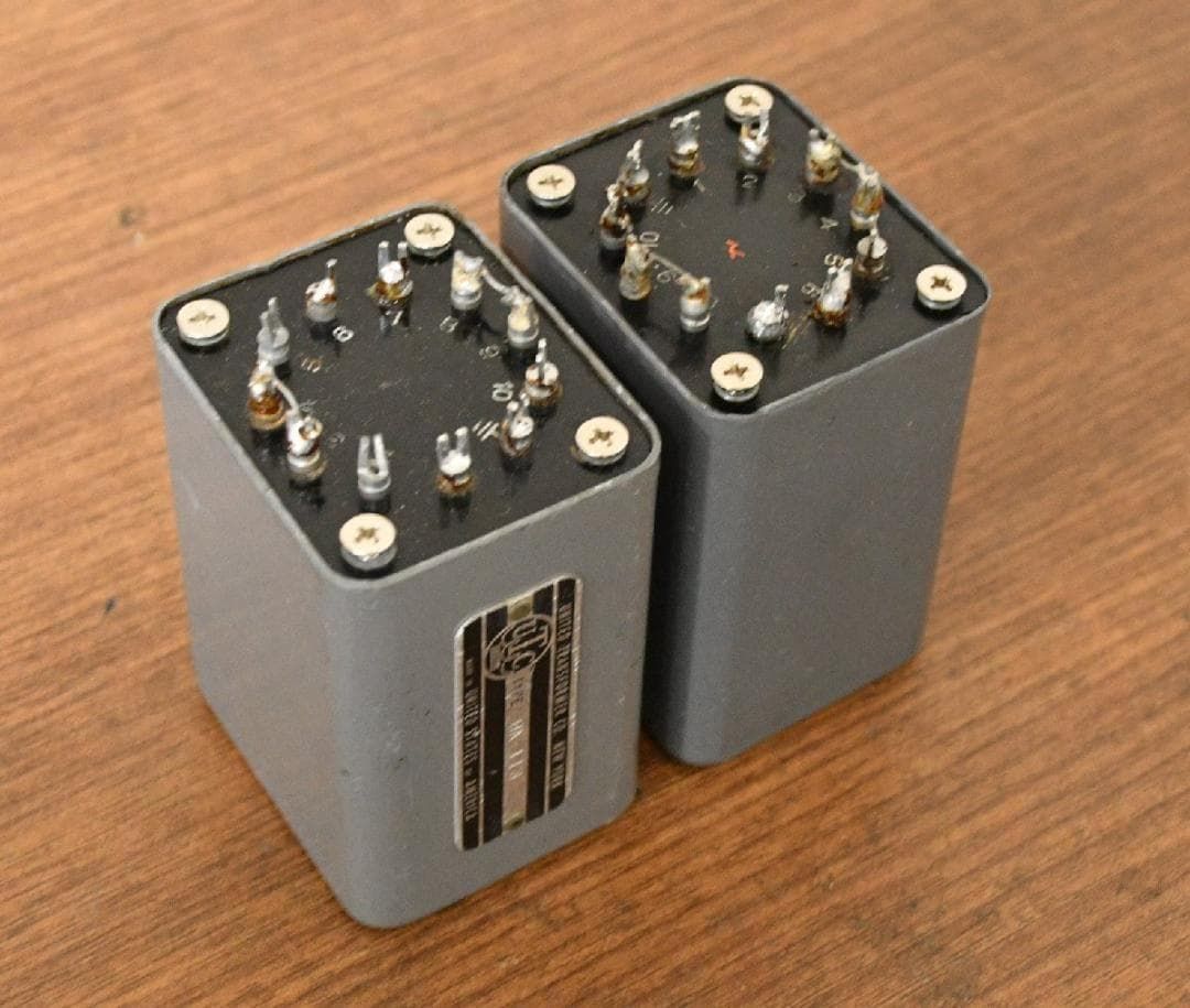 超レア物★初期UTC HA-113 ハイパーパマロイコア 出力トランス 超レア物☆初期UTC HA-113 ハイパーパマロイコア 入力・出力トランス