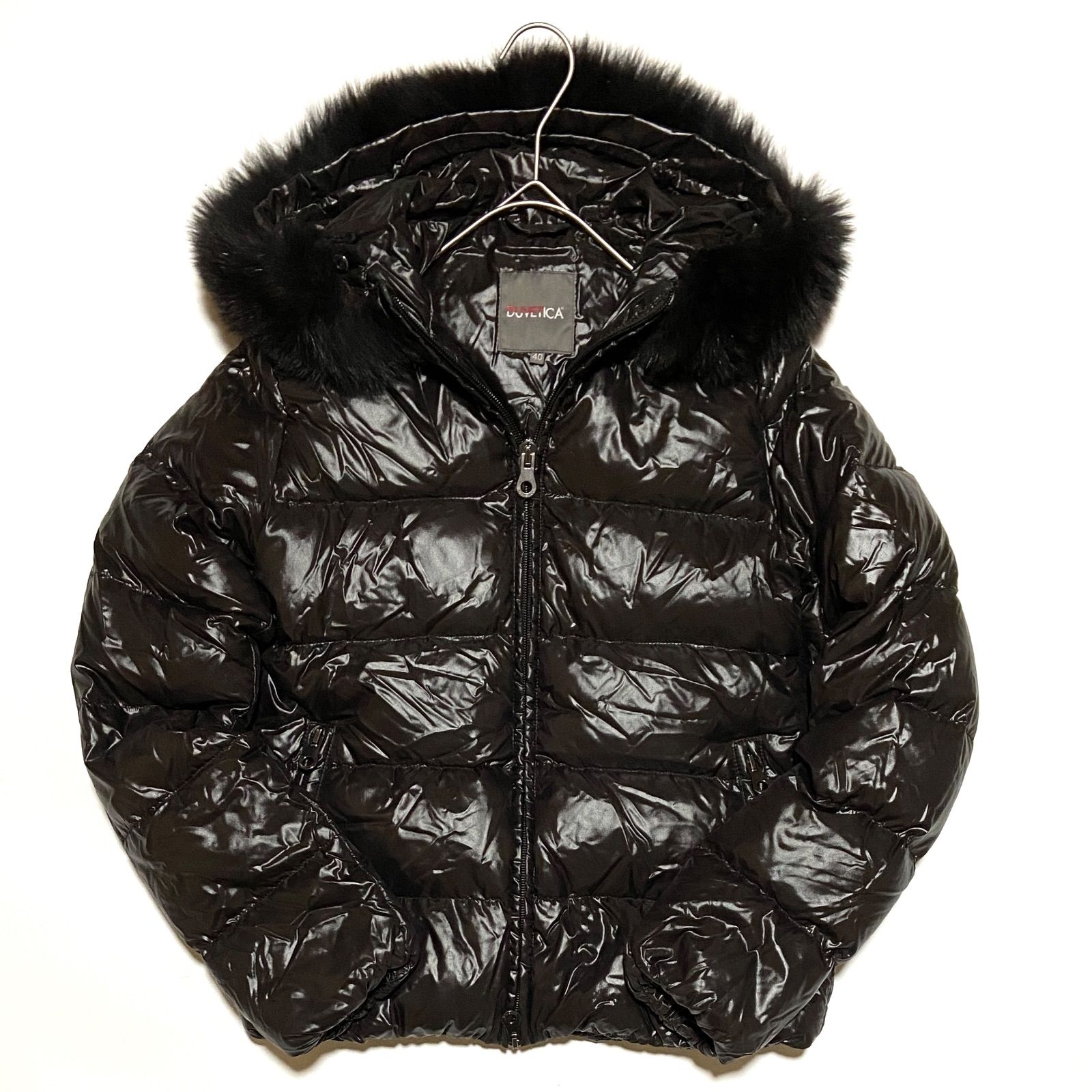 DUVETICA デュベティカ ダウンジャケット ADHARA Y2K 光沢 短丈 フード